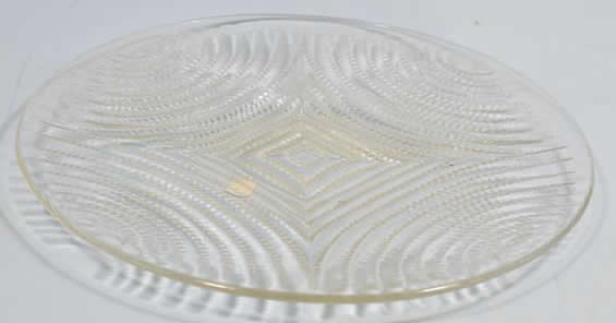 R. Lalique Ecumes Plate