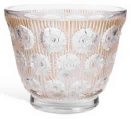 R. Lalique Edelweiss Vase