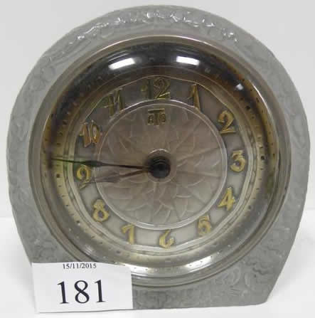 R. Lalique Eglantine Pendule