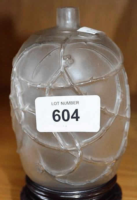 R. Lalique Eglantines Vase
