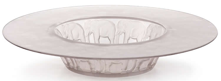 R. Lalique Elephants Coupe