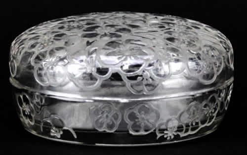 R. Lalique Emiliane Powder Box