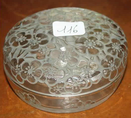R. Lalique Emiliane Powder Box