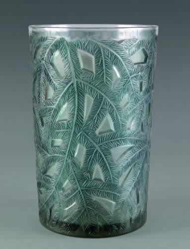 Rene Lalique Epicea Vase
