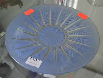 Rene Lalique Epis Plate 