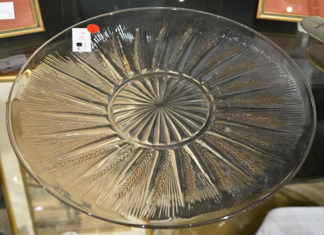 Rene Lalique Epis Plate 