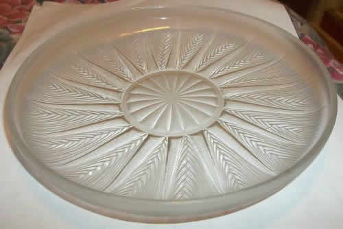 Rene Lalique Epis Plate 
