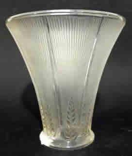 R. Lalique Epis Vase