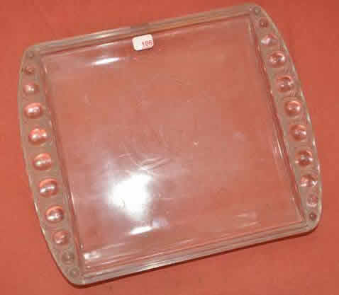 R. Lalique Ermitage Plate