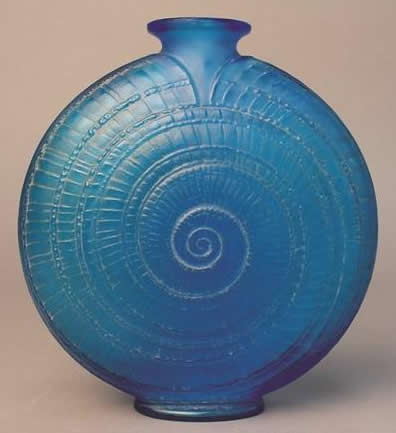 R. Lalique Escargot Vase