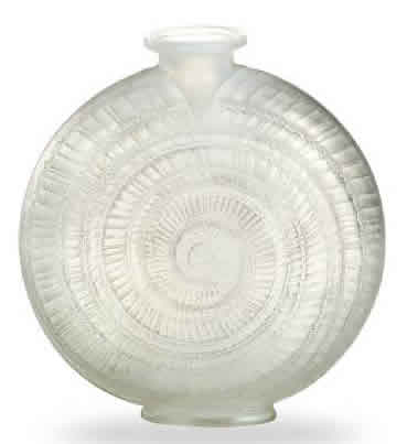 R. Lalique Escargot Vase