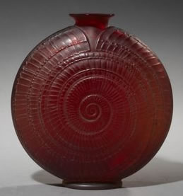 R. Lalique Escargot Vase