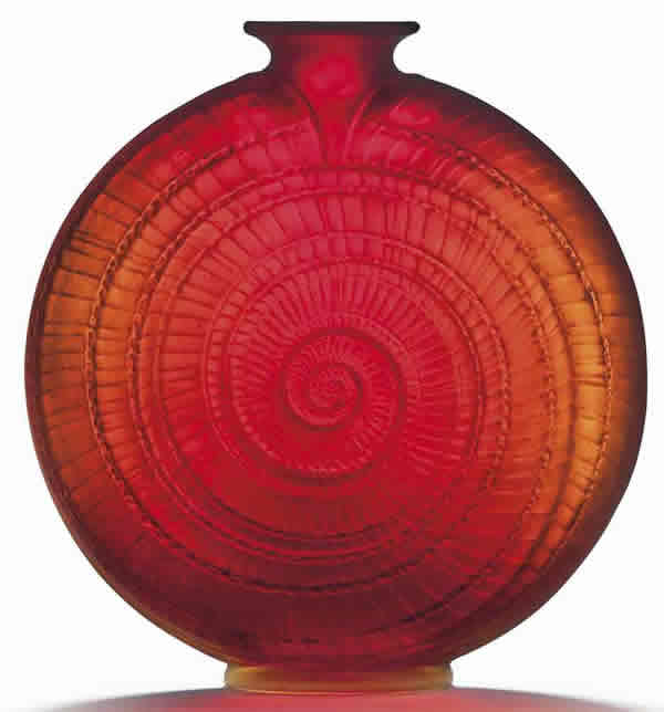 R. Lalique Escargot Vase
