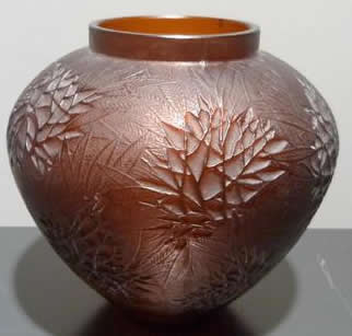 R. Lalique Esterel Vase
