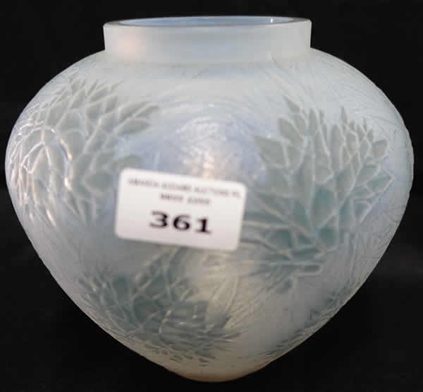 R. Lalique Esterel Vase