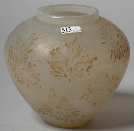 R. Lalique Esterel Vase
