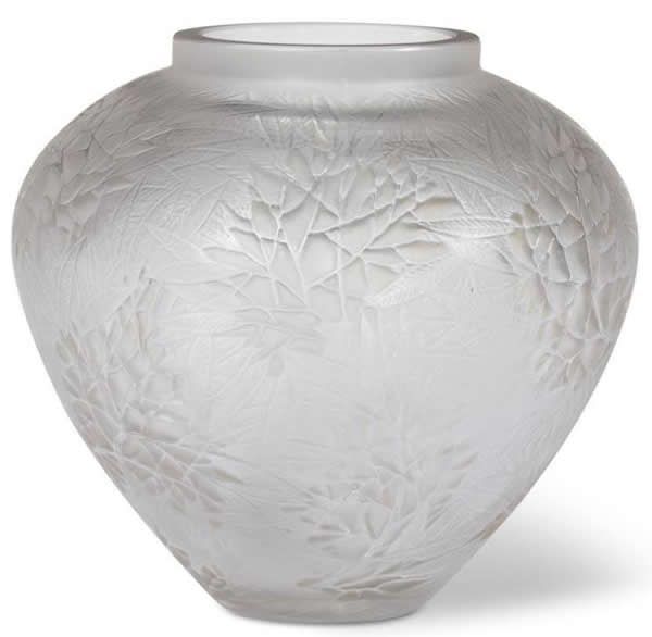 R. Lalique Esterel Vase