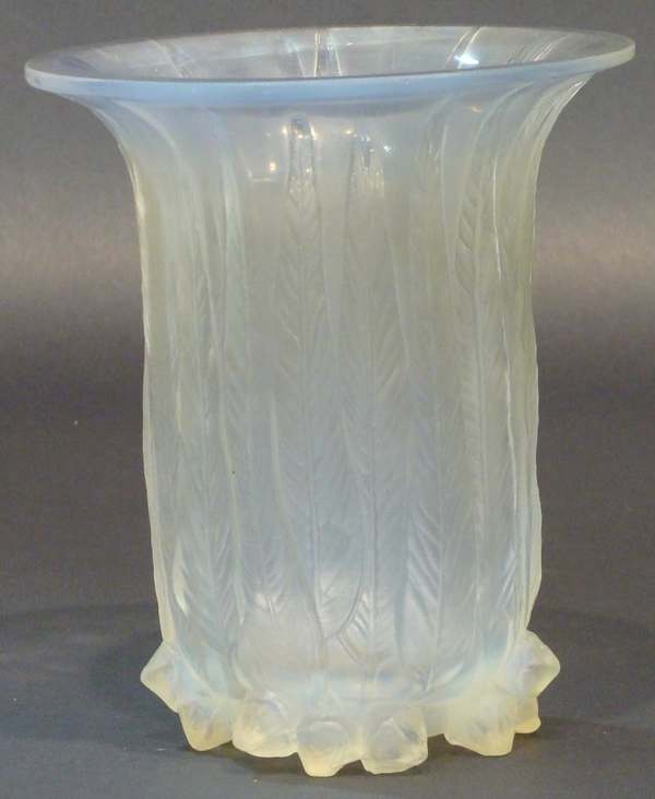 R. Lalique Eucalyptus Vase