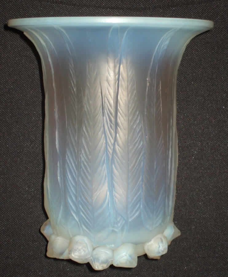 R. Lalique Eucalyptus Vase
