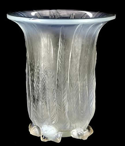 R. Lalique Eucalyptus Vase