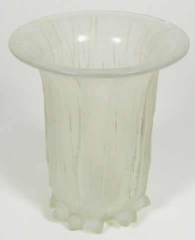 R. Lalique Eucalyptus Vase