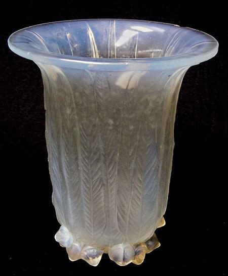 R. Lalique Eucalyptus Vase
