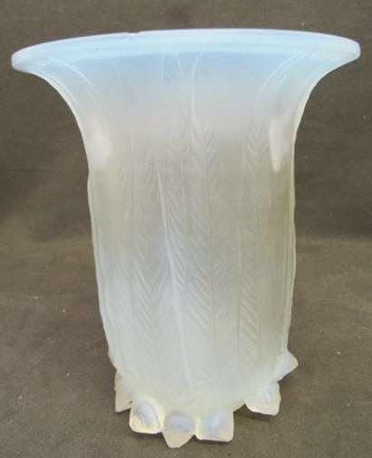 R. Lalique Eucalyptus Vase