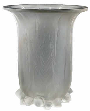 R. Lalique Eucalyptus Vase