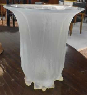 R. Lalique Eucalyptus Vase