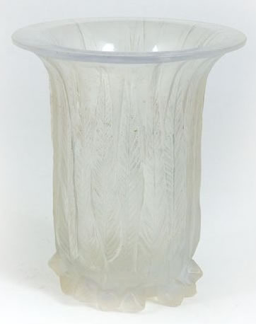 R. Lalique Eucalyptus Vase