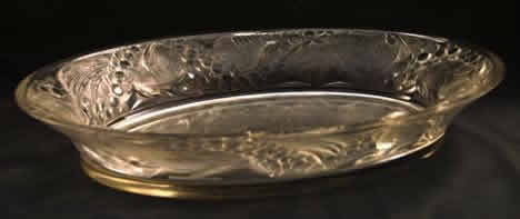 R. Lalique Faisans Oval Platter