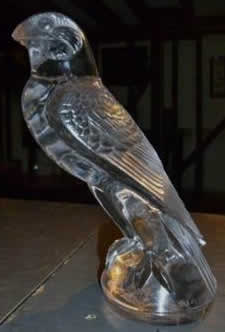 R. Lalique Falcon Car Mascot