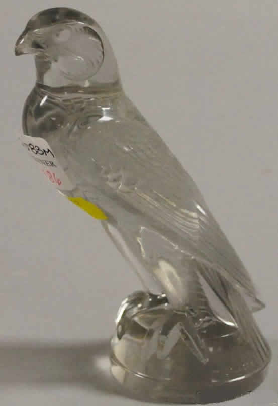 R. Lalique Falcon Car Mascot