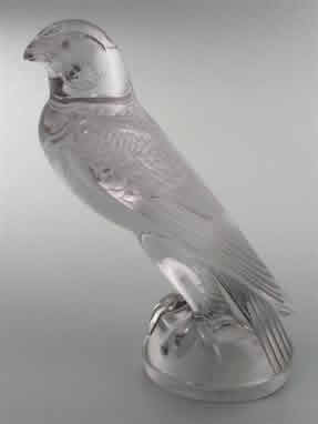 R. Lalique Falcon Car Mascot
