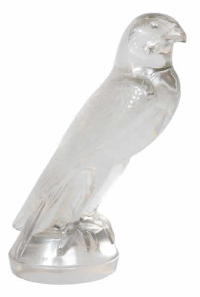 R. Lalique Falcon Car Mascot