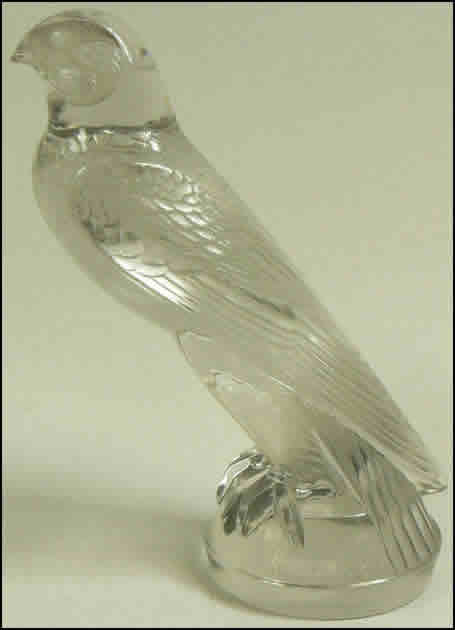 R. Lalique Falcon Car Mascot