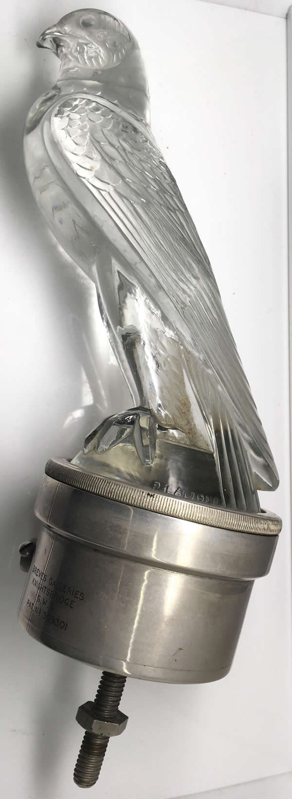 R. Lalique Faucon Car Mascot