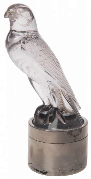 R. Lalique Faucon Hood Ornament