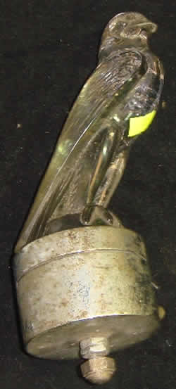 R. Lalique Faucon Hood Ornament