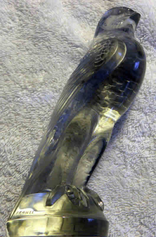R. Lalique Faucon Hood Ornament