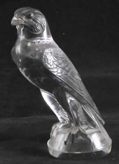 R. Lalique Faucon Hood Ornament
