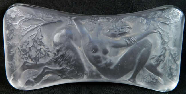 R. Lalique Faune et Nymphe Buvard