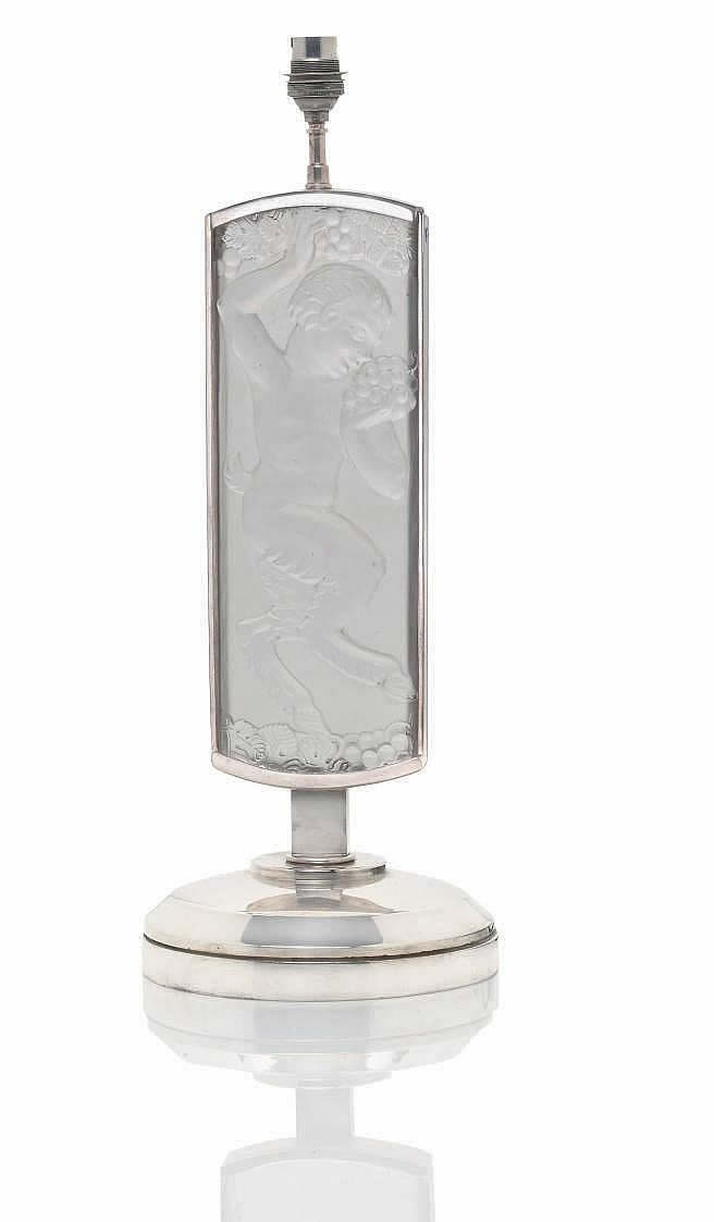 R. Lalique Jeune Faune Et Vigne-2 Panel