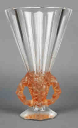 R. Lalique Faune Vase