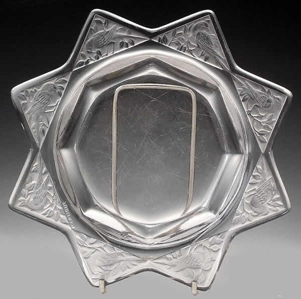 R. Lalique Fauvettes Ashtray