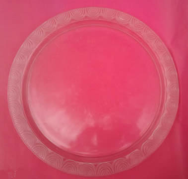 R. Lalique Faverolles Serving Tray