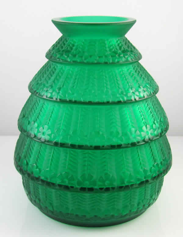 R. Lalique Ferrieres Vase