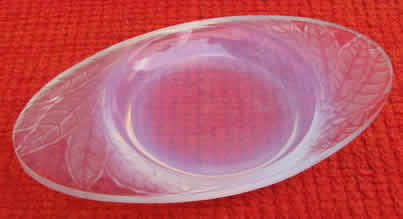 R. Lalique Feuilles Ashtray