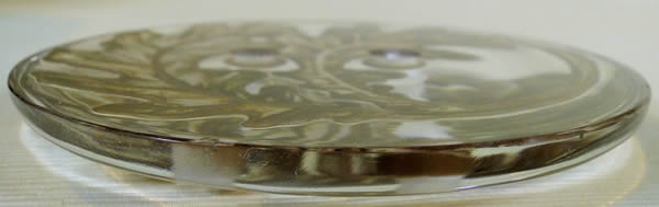 R. Lalique Feuilles De Chene Medallion