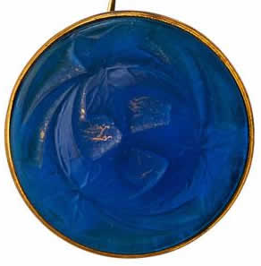R. Lalique Feuilles De Lierre Brooch